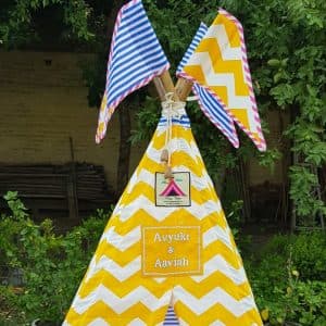 Write 2 Names on Tent