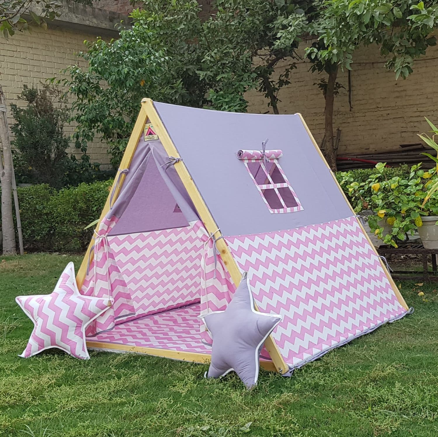 Alice Viking Cozy A-Frame Tent for Girls