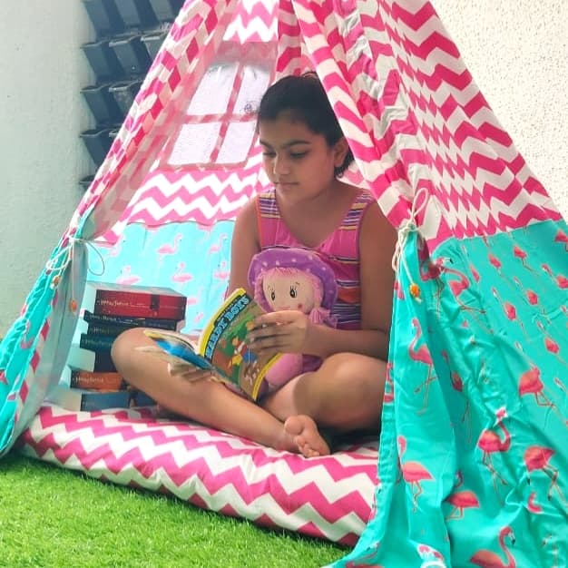 Flamingo Teepee Cozy Teepee Tent for Kids