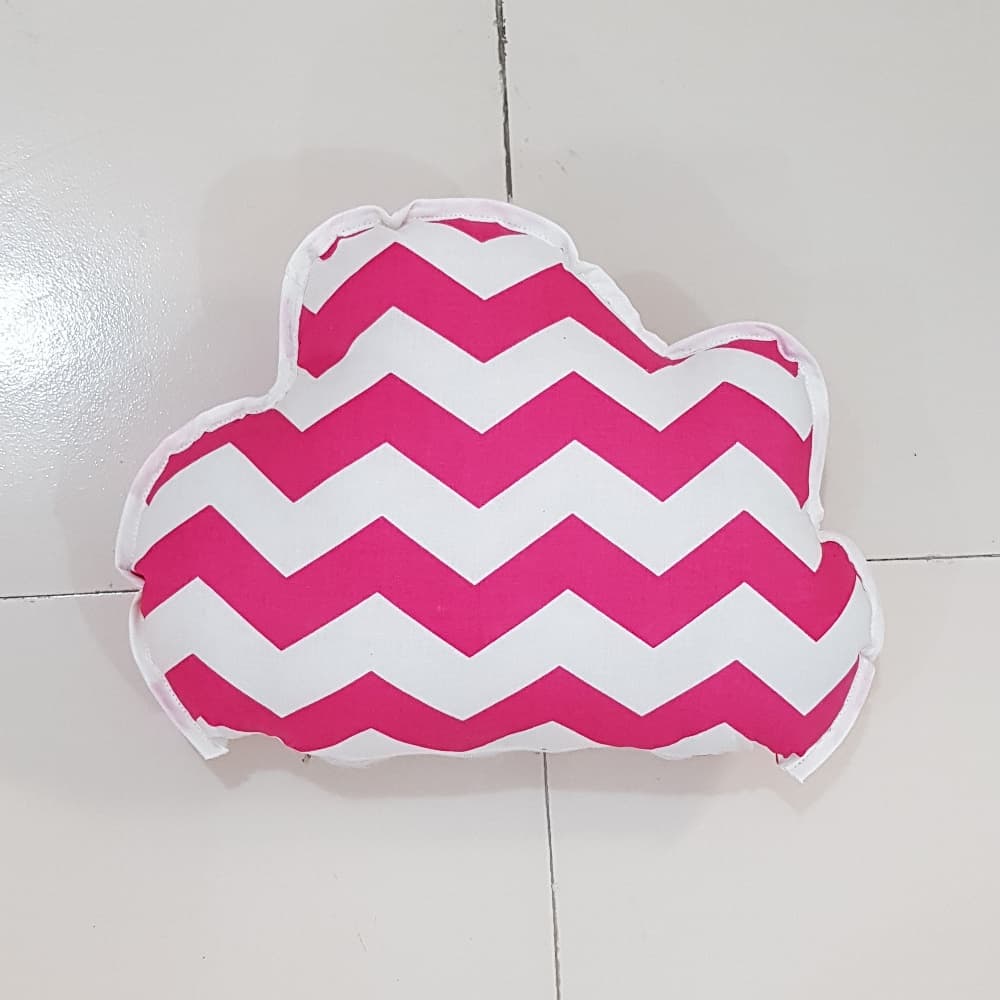 Fuchsia Chevron Cloud