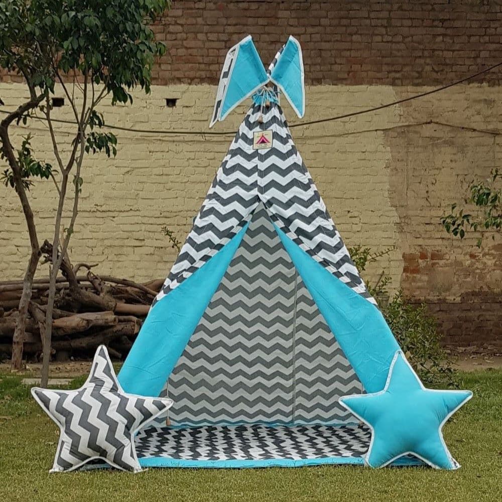 Chevron Grey Teepee