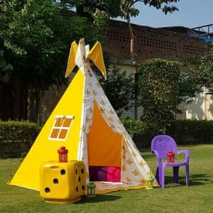 Lis Flower Yellow Teepee