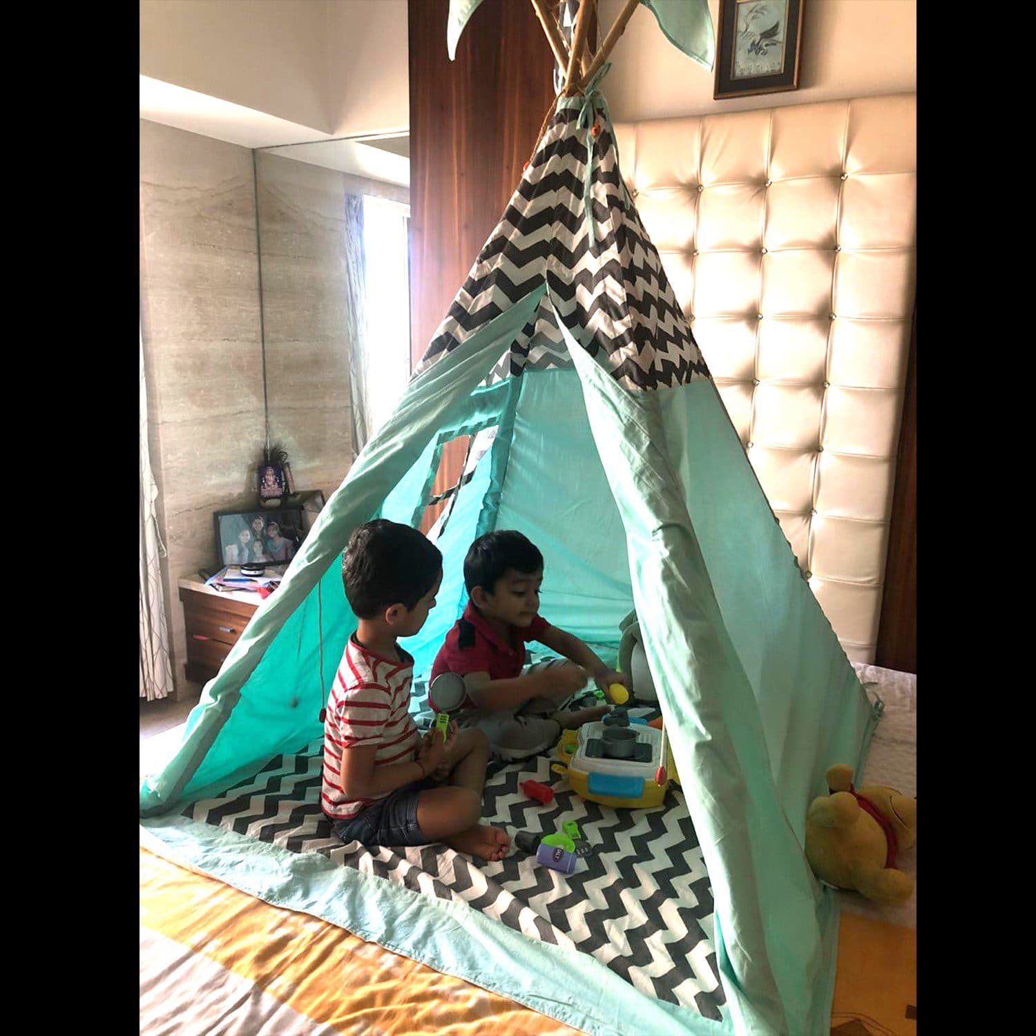 Mint Teepee Cozy Teepee Tent for Kids