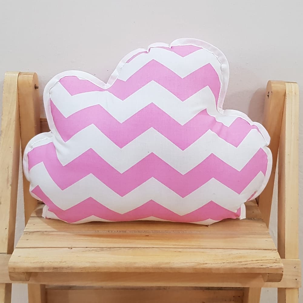 Pink Chevron Cloud