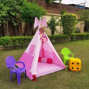 Pink Stars Teepee