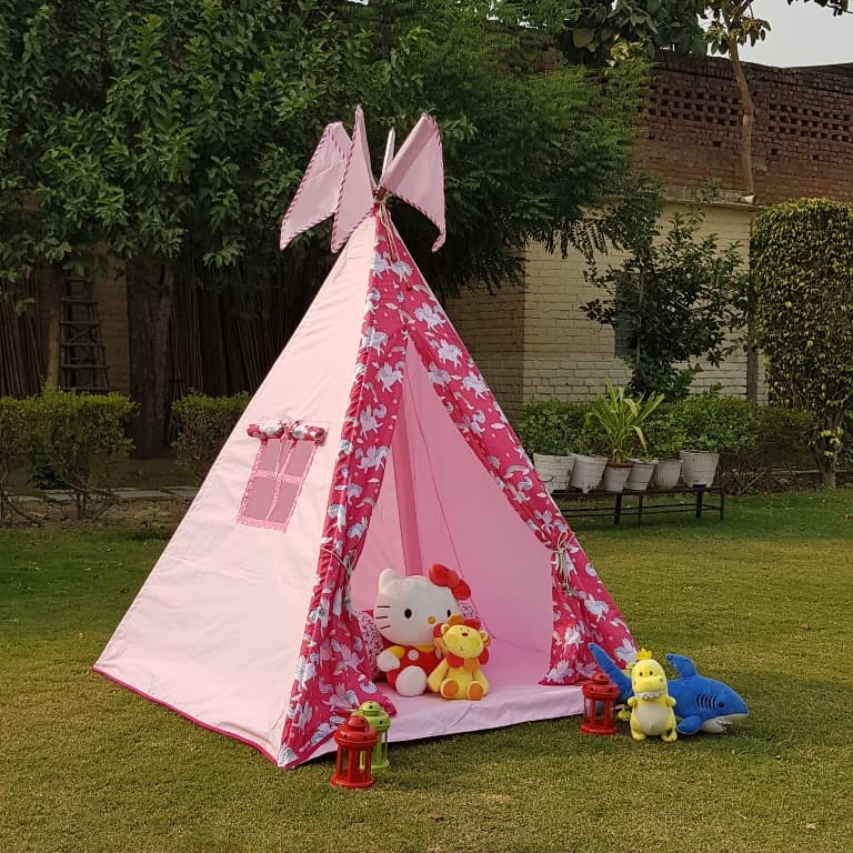 Pink Unicorn Teepee