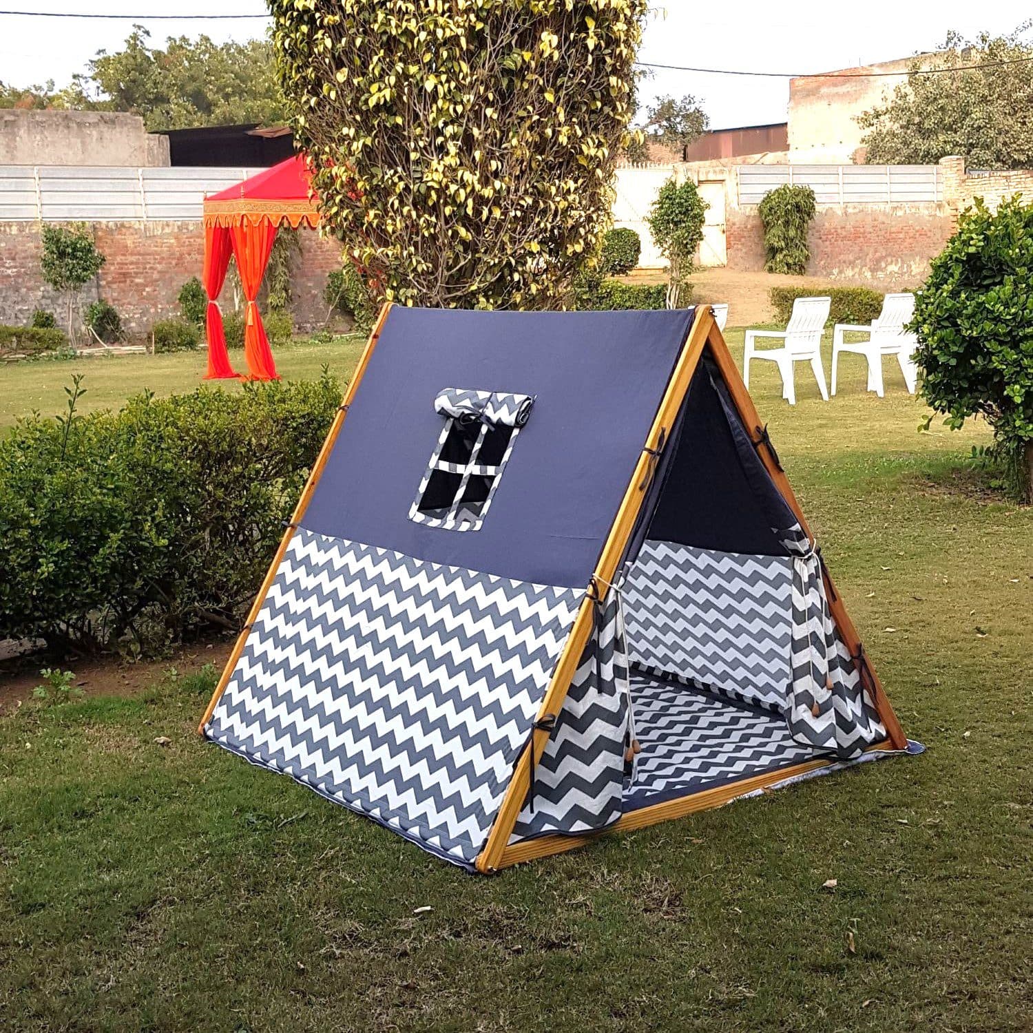 Pirates Viking Cozy A-Frame Tent for Kids