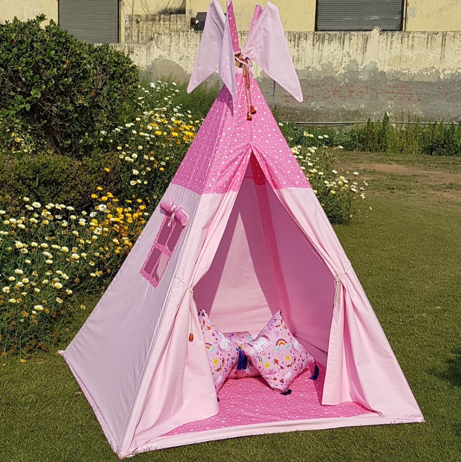 Galaxy Teepee Pink Teepee Tent for Girls