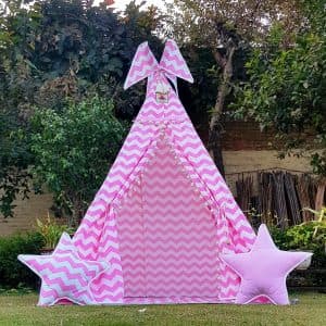 Strawberry Teepee Cozy Teepee Tent for Kids