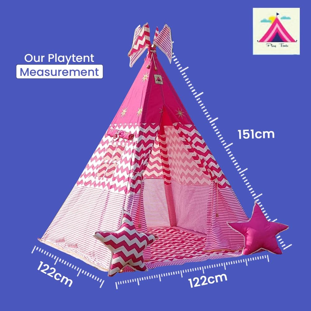 Sugar Candy Teepee Cozy Teepee Tent for Kids