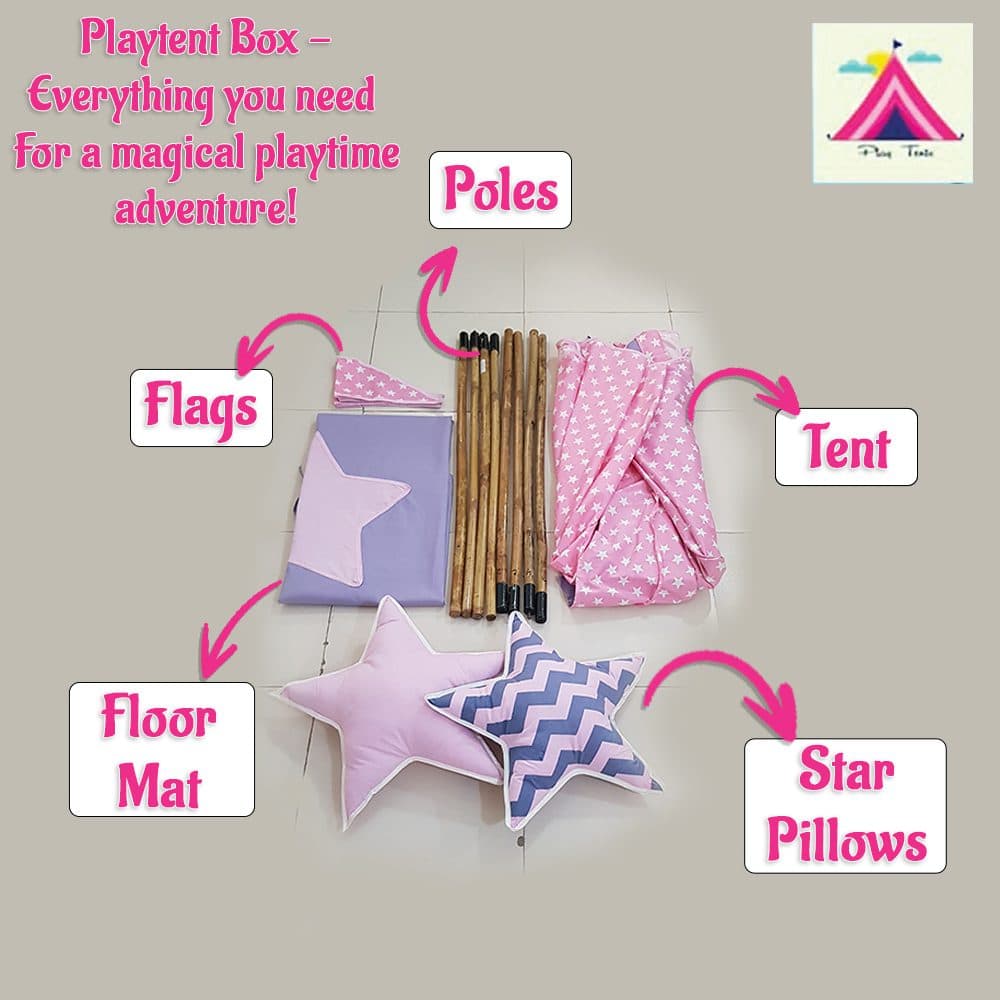 Sweet Pea Teepee Cozy Teepee Tent for Kids