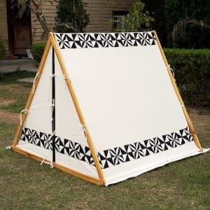 Tribal Viking Cozy A-Frame Tent for Kids