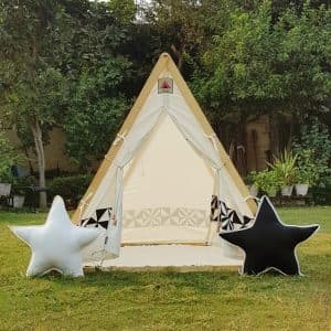 Tribal Viking Cozy A-Frame Tent for Kids