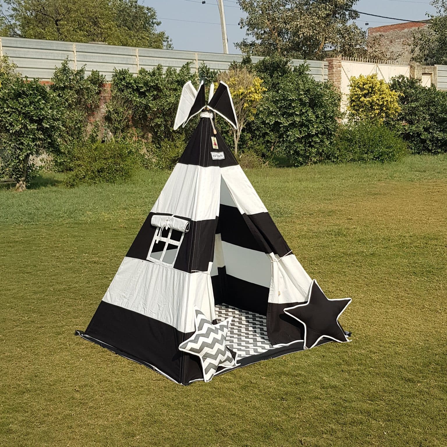 Zebra Teepee Tent Cozy Teepee Tent for Kids