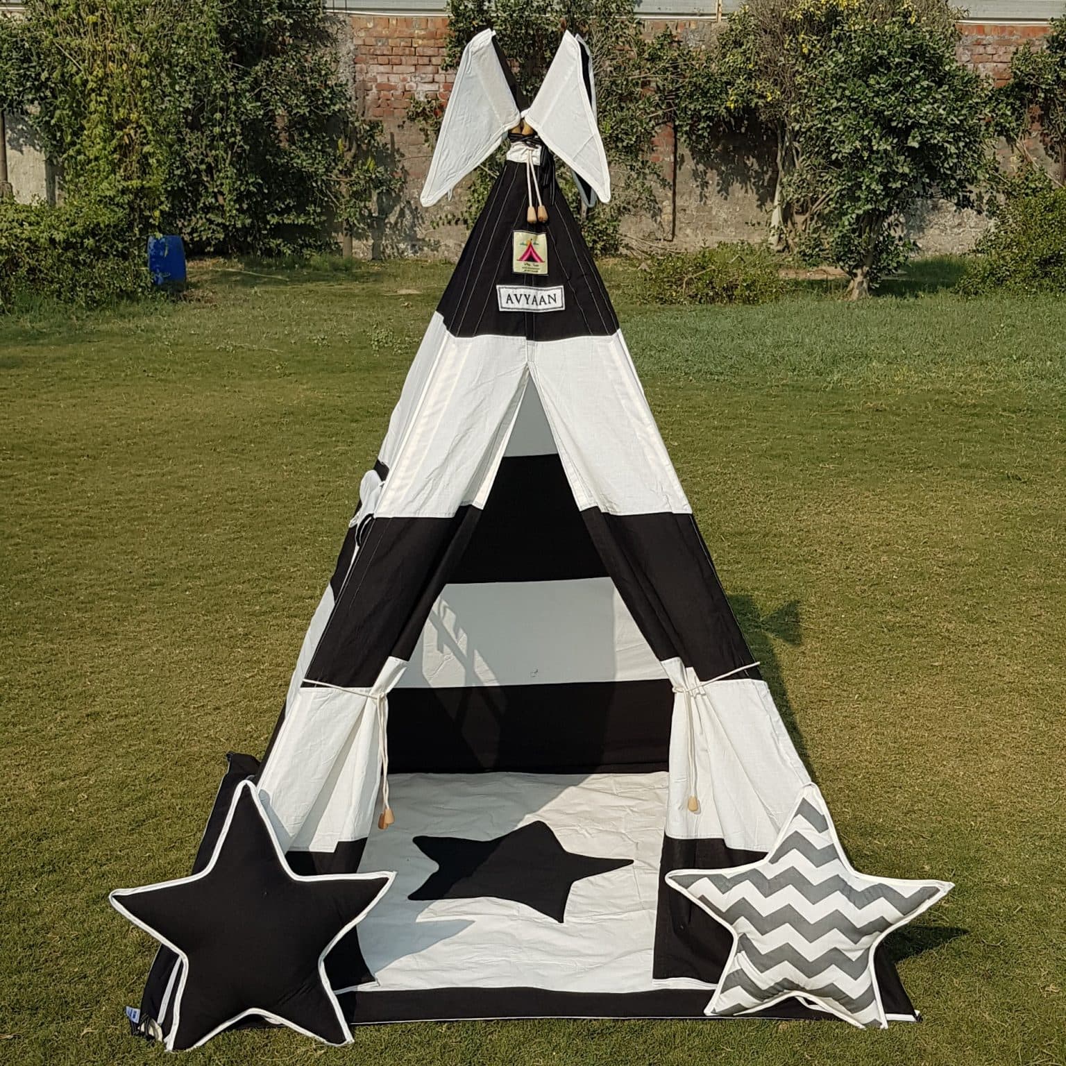 Zebra Teepee Tent Cozy Teepee Tent for Kids