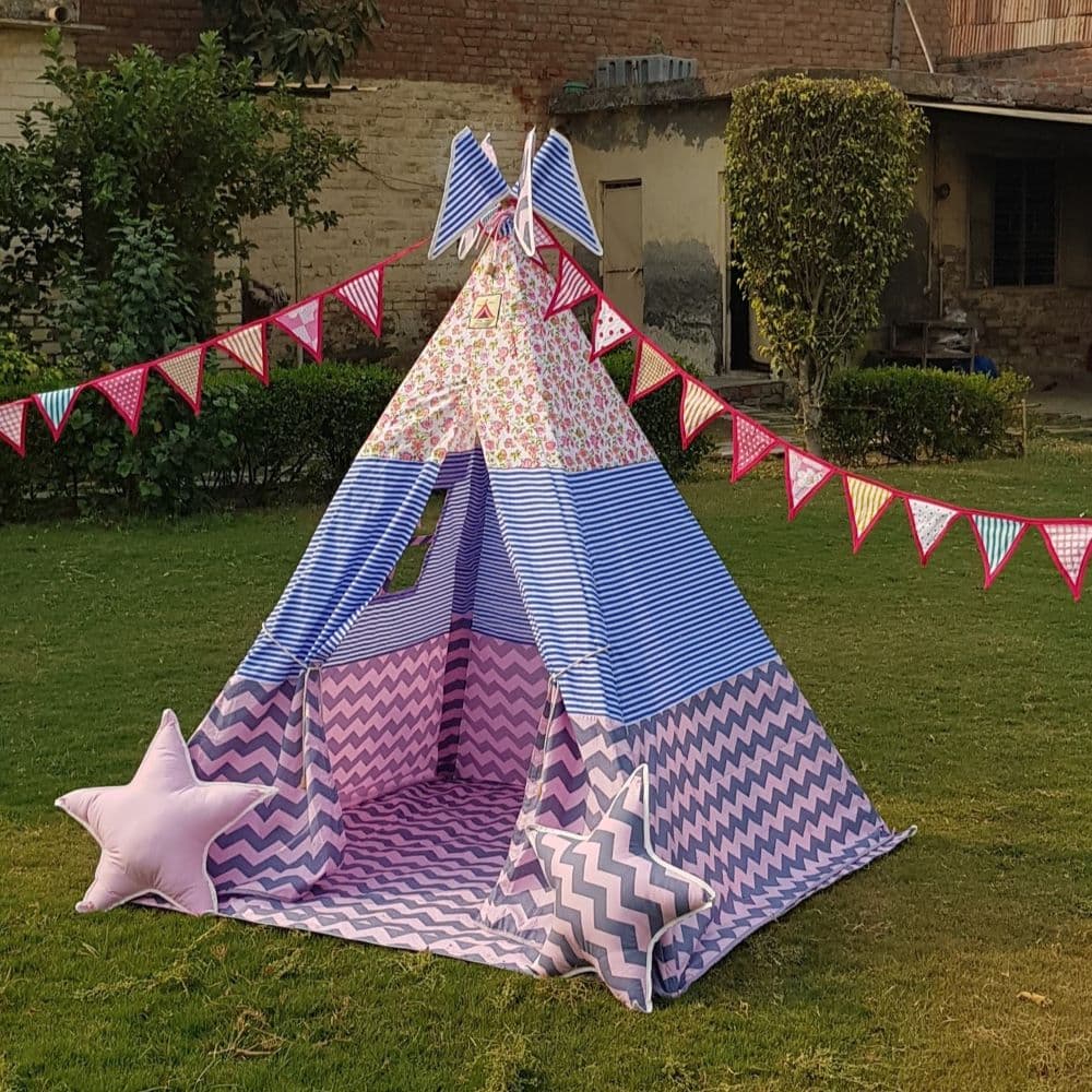 Jasmine Teepee Cozy Teepee Tent for Kids