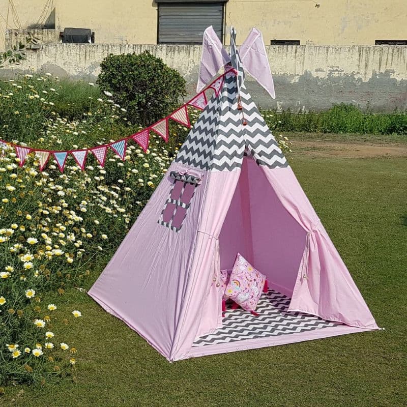 pink tent for girls